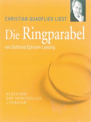 cover image of Die Ringparabel